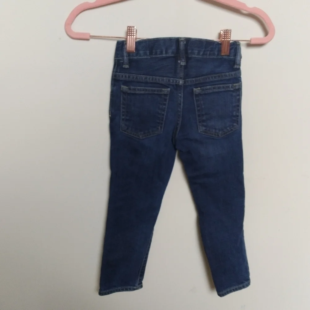 Baby Gap 1969 Medium Wash Adjustable Waist Skinny Jeans Size 4 Years